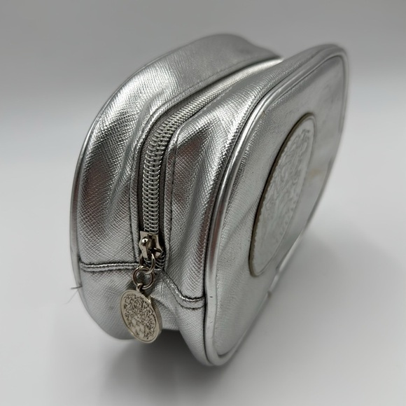 Vince Camuto Silver Cosmetic Bag 5”x 6” - Picture 7 of 13